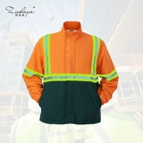 Водоотталкивающая светоотражающая куртка, комбинезон, безопасный плащ, с услугой печати логотипа