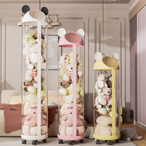 Upgrade Zipped PLUSH DOLLS CONTAINING BARREL DOLL CONTAINING BASKET PAPARAZZI CHILDRENS TOY CONTAINING CYLINDER GOD-WARE TRANSPARENT