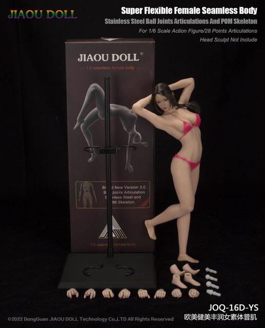 1/6 female soldier encapsulated body Lan new body shape