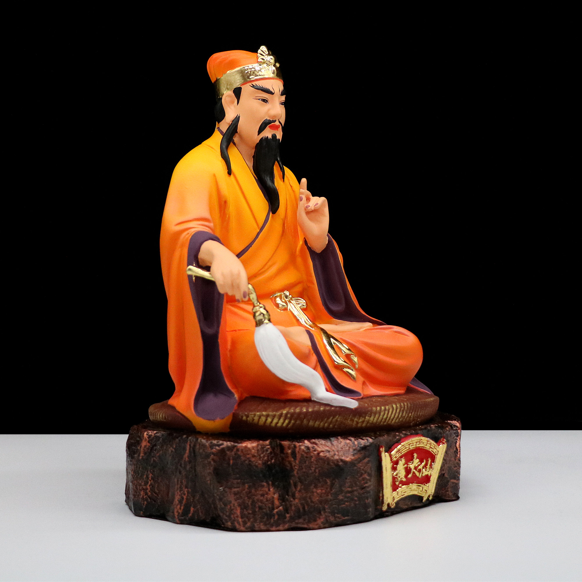 包邮树脂黄大仙神像黄初平养素净正真人像家用供奉摆件12 16