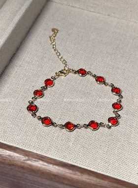 LIME |原创设计狐妖小红娘涂山红红衍生印象周边手链女饰品