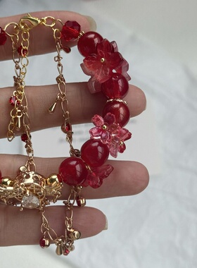 LIME|原创张翅应援色粉丝周边手链女in小众设计手串年新潮手饰品