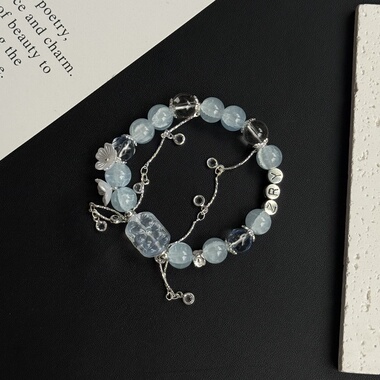 LIME ｜张若昀应援色气质手链女百搭高级感复古手串小众甜美手饰