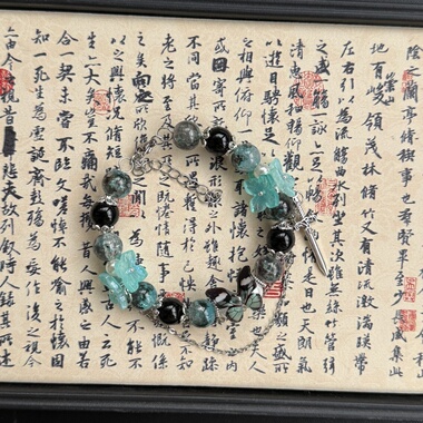 LIME|原创鬼灭之刃时透无一郎印象手链手串古风饰品