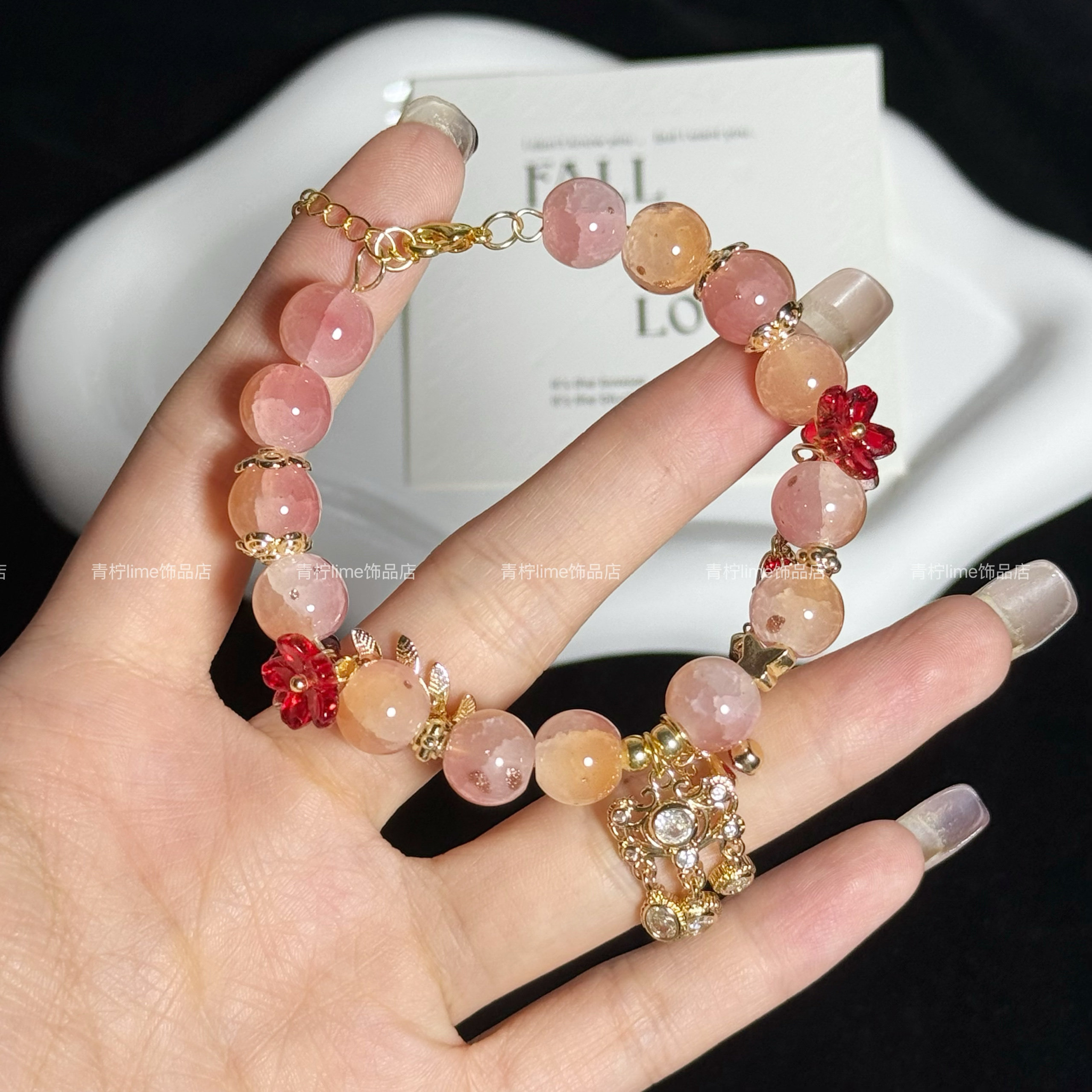 王者荣耀手链LIME|原创王者荣耀王昭君衍生印象手链女高级感简约闺蜜手串送礼