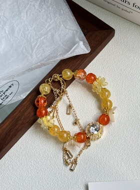 LIME|原创设计云旗应援色粉丝周边手链小众设计感闺蜜饰品礼物