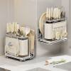 Nordic kitchen multifunctional knife rack storage rack