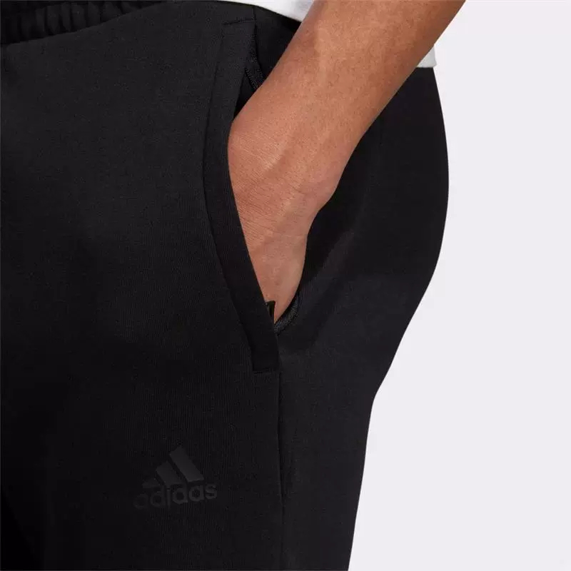 正品Adidas/阿迪达斯百搭男裤秋款运动休闲收口保暖长裤 HM2968 - 图2