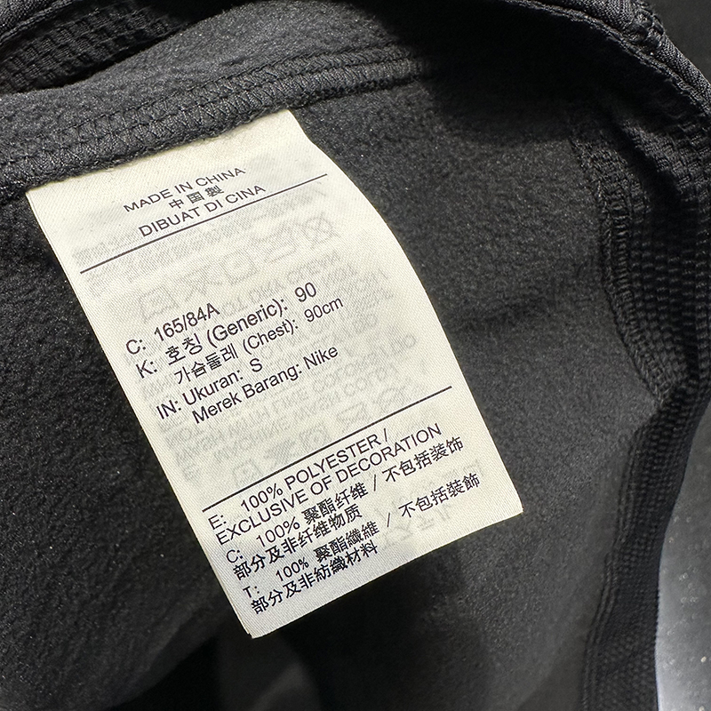 正品Nike耐克加绒男子外套连帽保暖服运动男装夹克外套DD2125-010