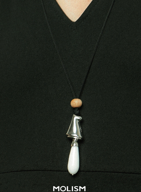 MOLISM·CHESS棋叙系列马形坠毛衣链2026新款