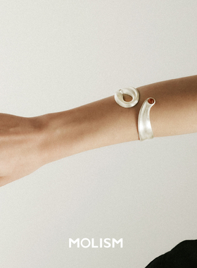 蔡健雅同款拉丝纯银手镯