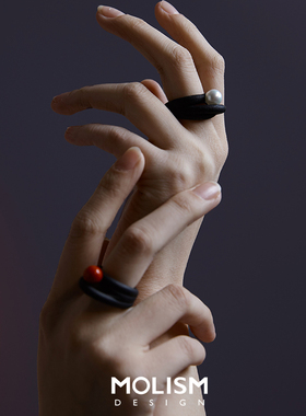 MOLISM重生独立设计师珍珠戒指