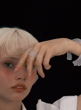 molism圆褶系列极简立体雕塑手镯