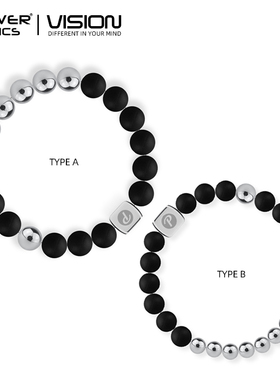 POWERIONICS男女原创串珠手链