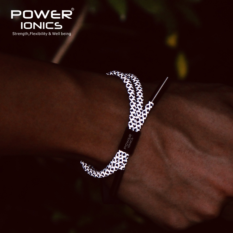 POWER 潮牌男女情侣运动夜反光编织手绳手链学生刻字礼物 IONICS POWER 潮牌男女情侣运动夜反光编织手绳手链学生刻字礼物 IONICS