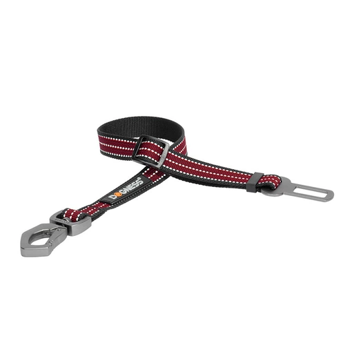 Перекрываемая пряжка для собак. Длина питомца и краткосрочная регулируемая пряжка с фиксированной полосой.