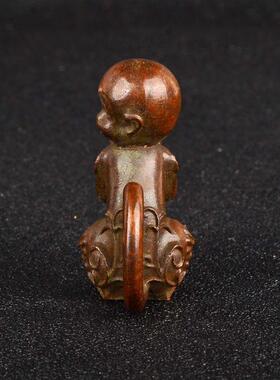 灵猴献瑞古玩茶宠茶道茶艺桌面装饰观赏摆件家居饰品仿古摆件