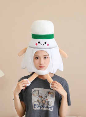 运动会头饰可爱搞怪带手脚的羽毛球头套帽子儿童活动表演拍照道具