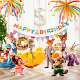 Zootopia Birthday Decoration KT Skatepark