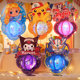 Lantern Festival lanterns children's handmade diy production materials cartoon Ultraman Kuromi glowing hand-held flower lanterns