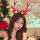 Christmas headdress female luminous antler headband Christmas headband gift decoration kindergarten dress hair accessories hairpin