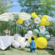 Outdoor picnic camping tent balloon chain