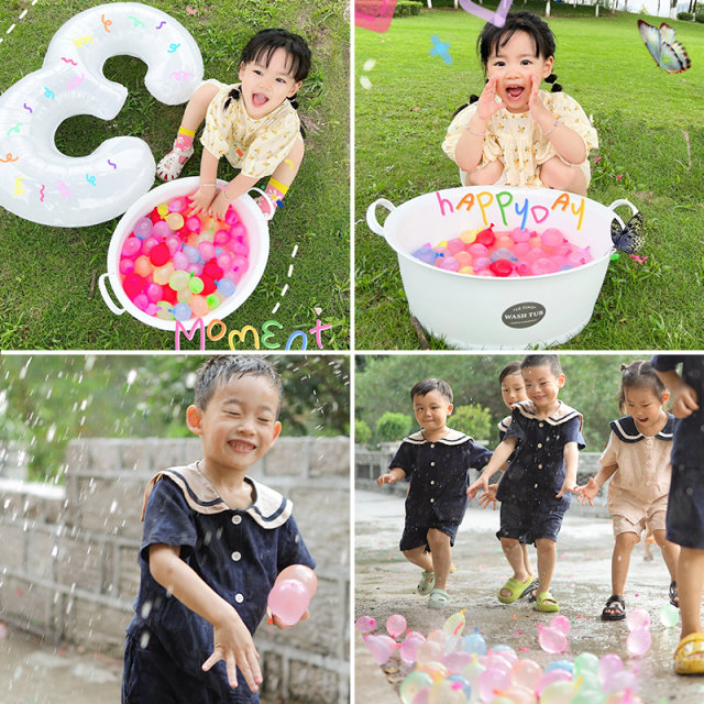 Water balloon is a summer outdoor outfit for water fights