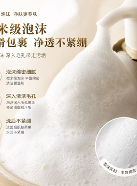 韩国呼吸植物发酵温和洗面奶洁面
