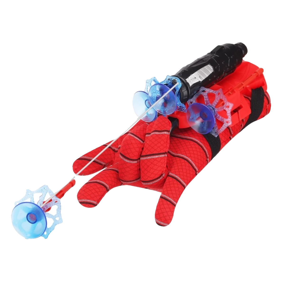 蜘蛛丝发射器儿童手腕发射玩具蜘蛛英雄侠手套黑科技发射软弹玩具