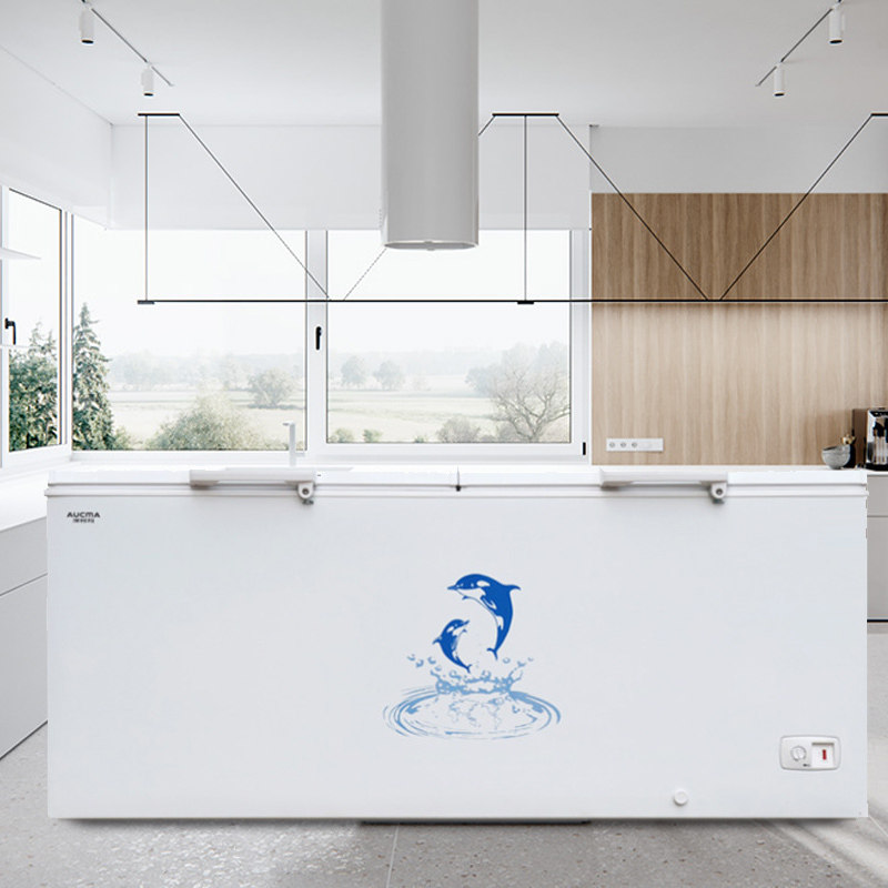 澳柯玛bc / bd-560h单温商用冰柜 澳柯玛盛逸冷柜