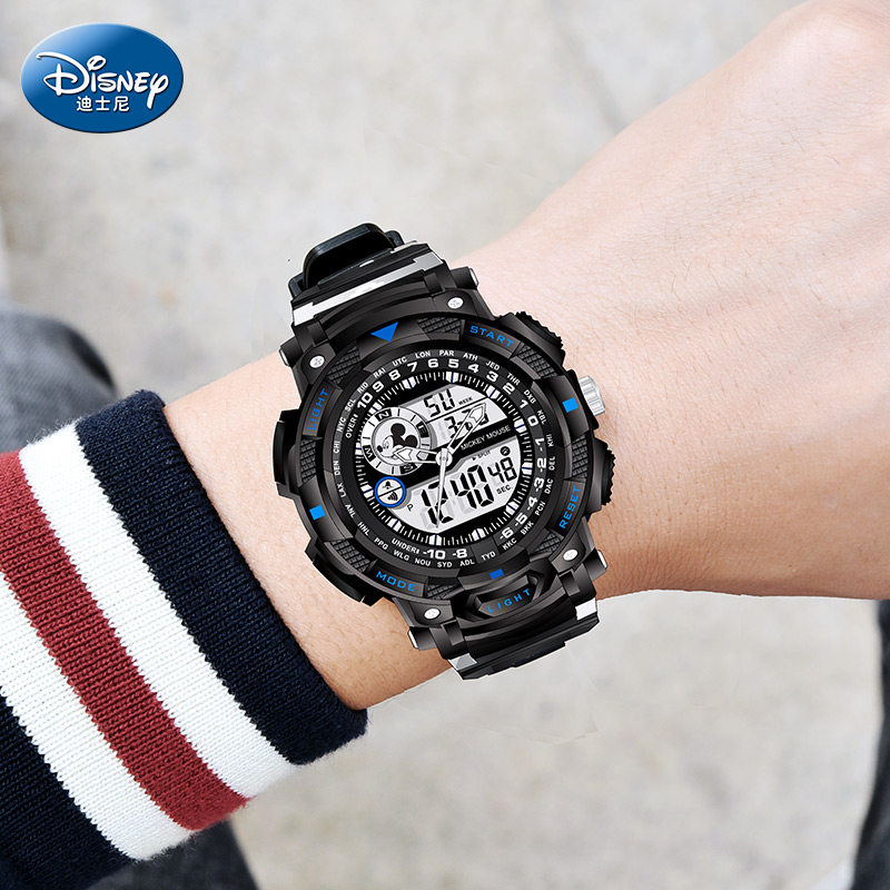 迪士尼男孩防水防摔运动小学生手表 搜酷手表国产腕表