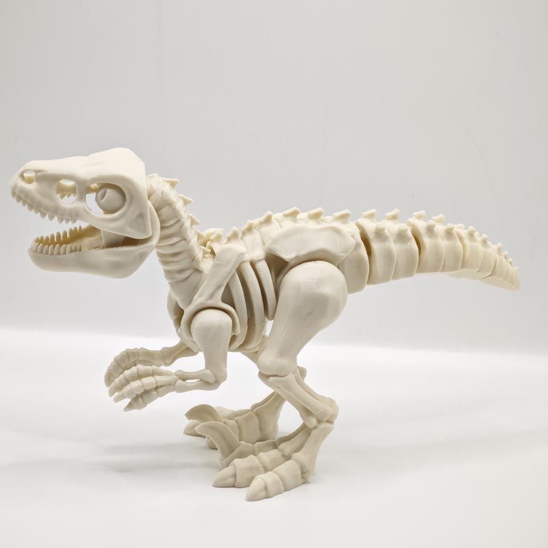 3D打印霸王龙骸骨儿童侏罗纪骨骼恐龙生日玩具六一礼物鱼缸造景 - 图1