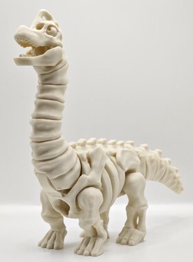3D打印恐龙骨头骨架静态动物模型