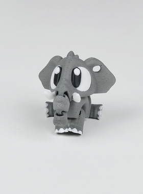 3D打印可动小动物手办摆件玩具