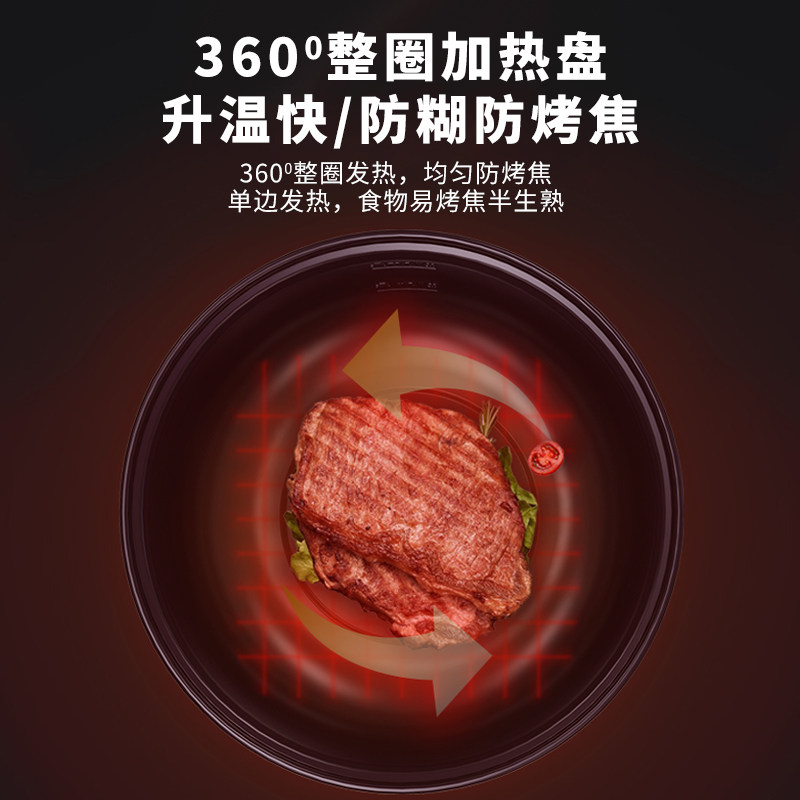奥克斯电煮锅学生宿舍火锅煮泡面锅 获辉家用电器电热/火锅