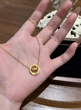 S925碎碎冰小蛮腰超闪锁骨链