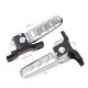 ເຫມາະສໍາລັບລົດໄຟຟ້າ Emma Emma N300 Mai M modified rear pedals modified folding rebound retractable aluminium pedals
