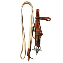 Stock Army Horse Cavalry Water Leaks Rope Pure Leather Full Scaly Bull Leather Head Layer Water Le Reins