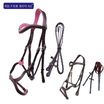 Century-long reigree Water Le Bull Leather Water Le reins Rope Suit Horse With Horse Equipped Horse Cage Head Import English-style