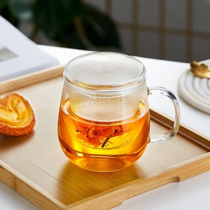 玻璃杯家用茶水分离泡茶茶杯男办公室水杯喝茶杯子女泡花茶专用杯
