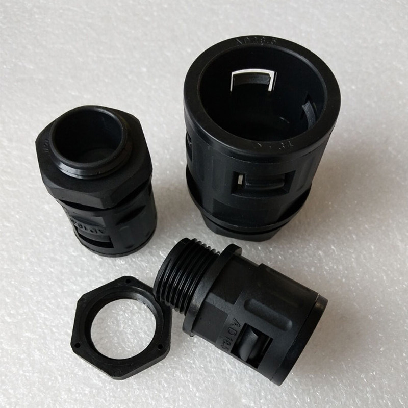 PE波纹管接黑色开孔尼龙箱接杯梳锁母 抗老化快速直插式接头,淘宝优惠券,粉丝福利购,淘宝优惠卷