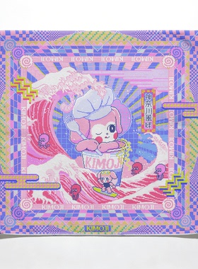 奇萌子KIMOJI像素风布艺工艺画