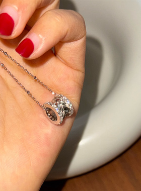 minicyberS925纯银项链极简设计