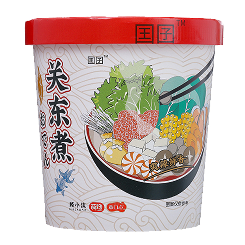 糕龙关东煮160g*6桶速食即食自热食品粉丝麻辣烫夜宵火锅丸子批发 - 图3