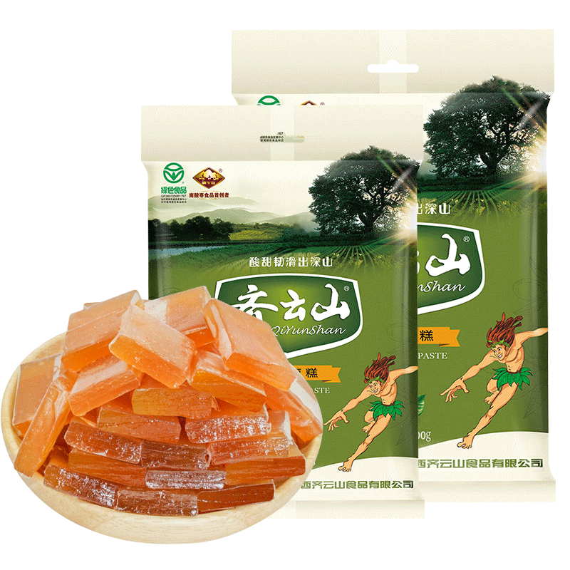 齐云山南酸枣糕300g袋装蜜饯果干酸甜小吃儿童休闲零食品江西特产-图3