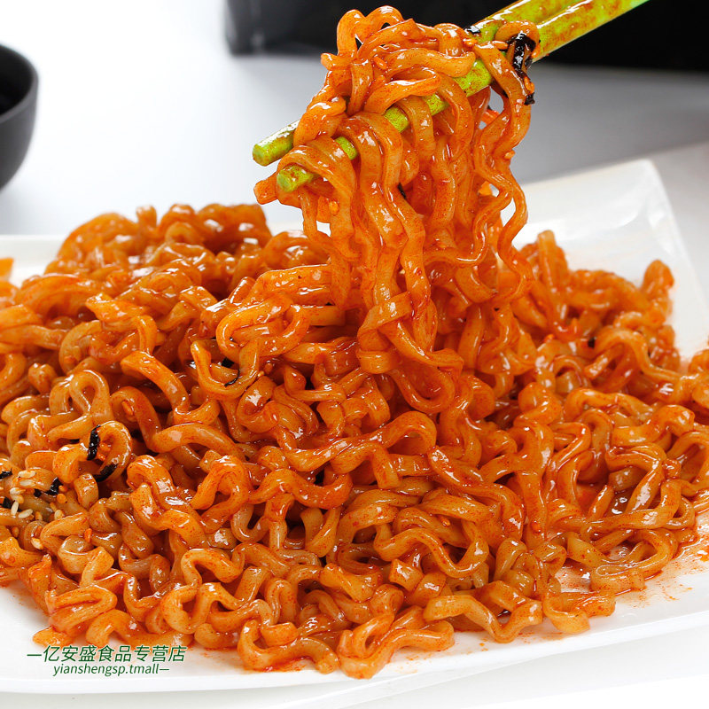 韩国三养火鸡面超辣甜辣干拌面进口 亿安盛食品方便面/拉面/面皮