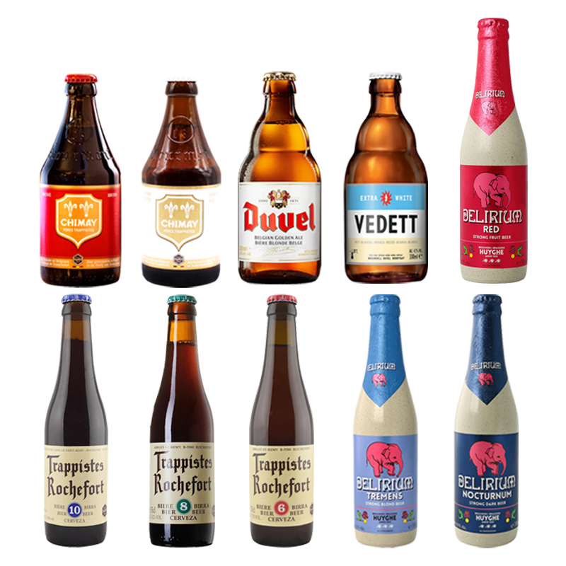 比利时白熊啤酒智美督威马里斯猫头鹰IPA布雷帝国精酿啤酒组合