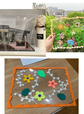 高透明PVC塑料板 PVC卷材薄片pc硬胶片相框保护膜pc耐力板pet挡板