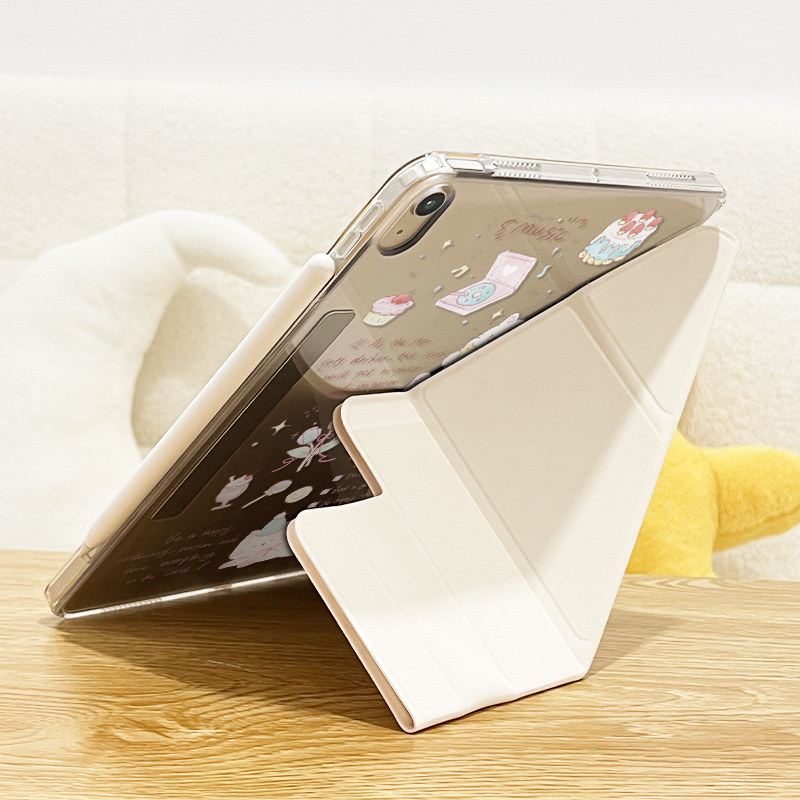 【磁吸拆分】适用ipadair5保护壳Pro11保护套4苹果2023款平板11英寸第九代2022横竖屏10.2横竖拆分10.5防弯摔 - 图1