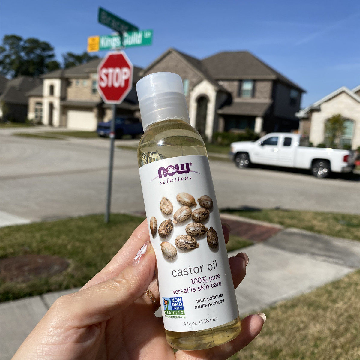 NOW foods 蓖麻子油 castor oil 基础精油面部全身头发滋养118ml,淘宝优惠券,粉丝福利购,淘宝优惠卷